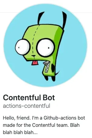 github bot account image