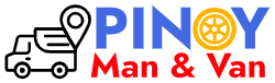 Pinoy Man and Van Logo